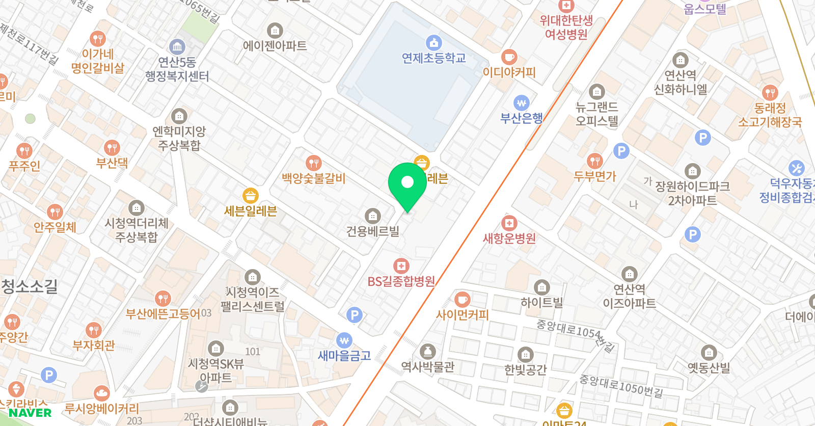에이치에스와이 리드앤톡 영어독서어학원 위치