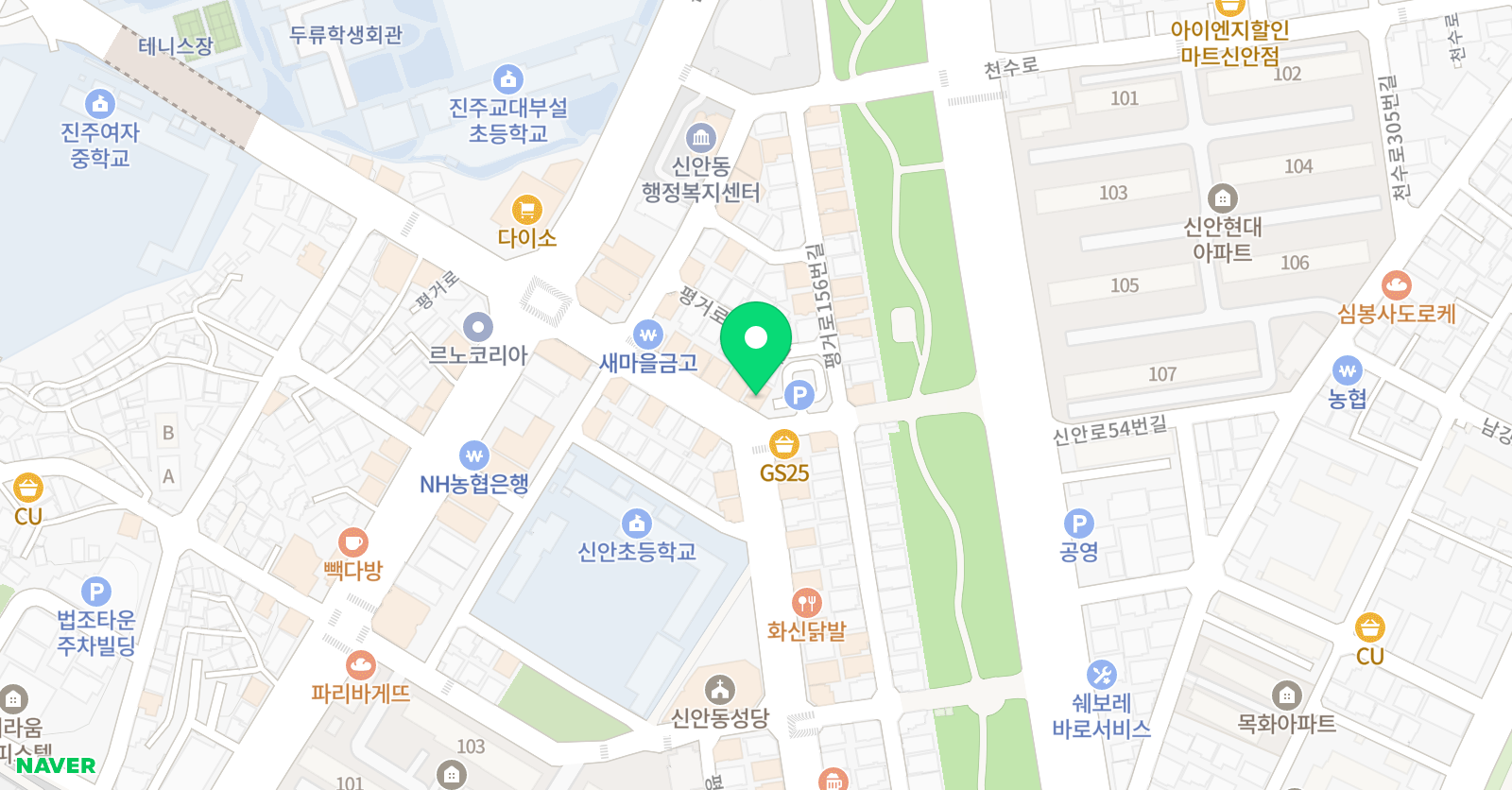 니키 잉글리쉬 학원 위치