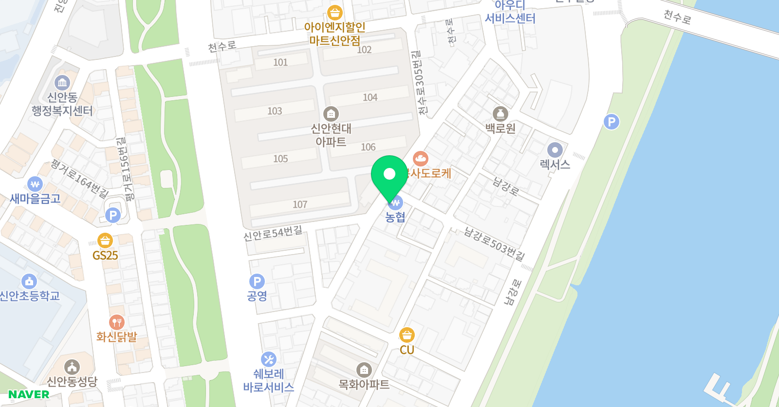 유미 학원 위치