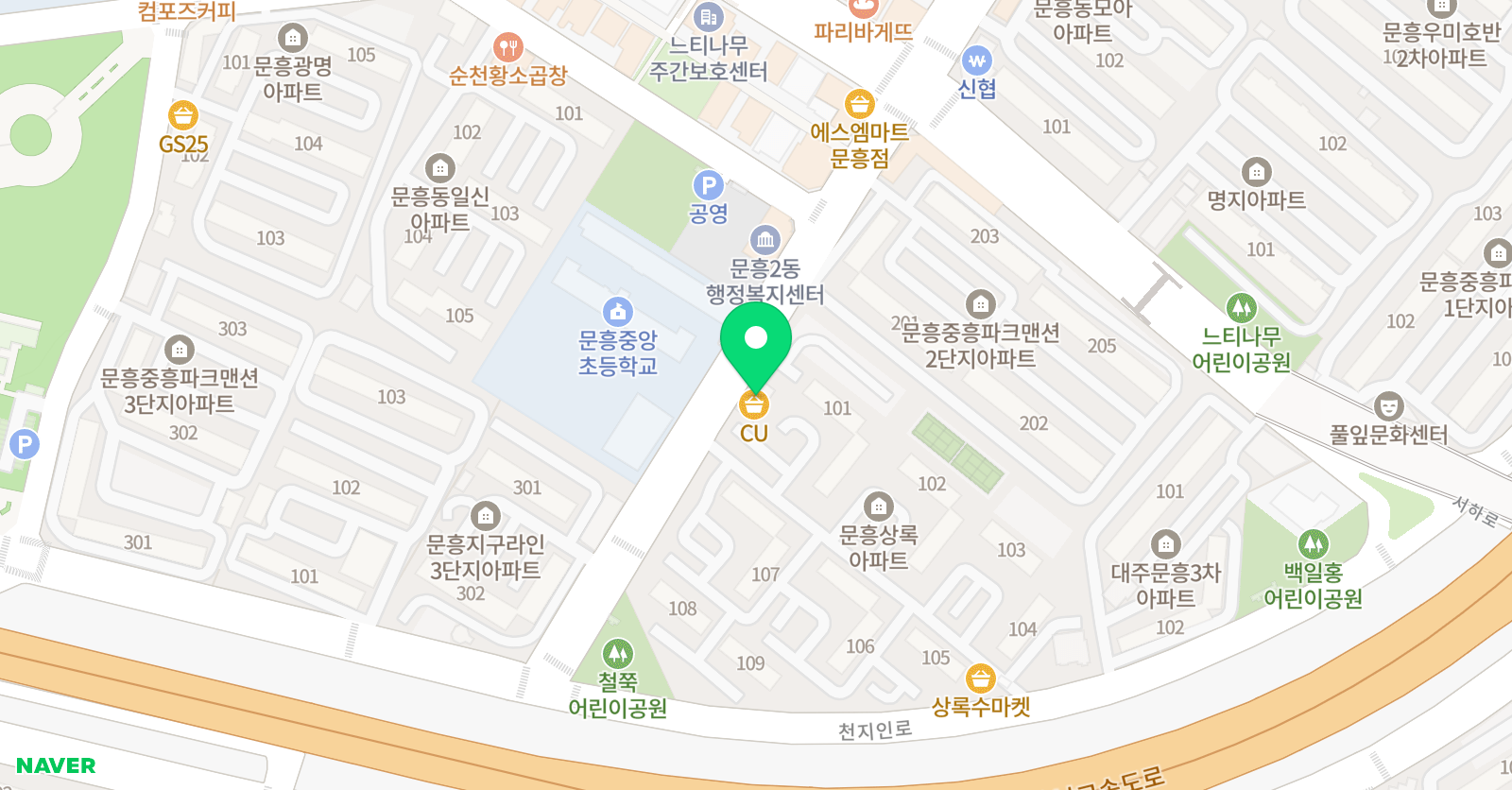 피아노플러스 상록음악학원 위치