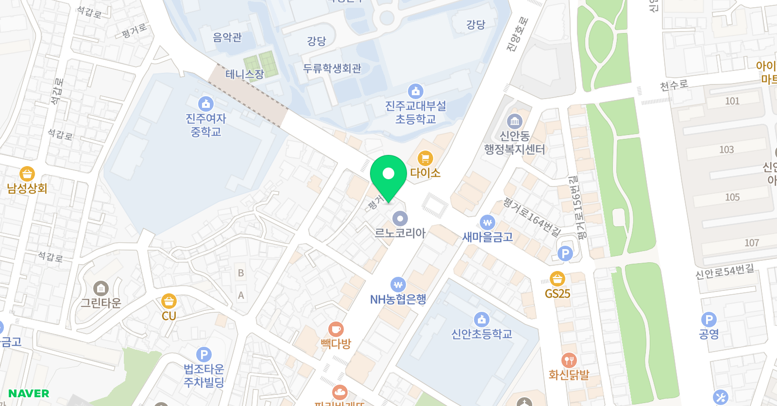 라이블리 잉글리쉬 위치