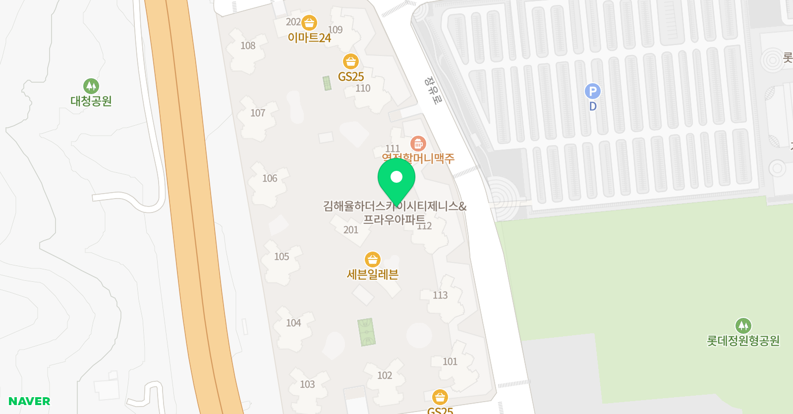 백운 태권도장 위치