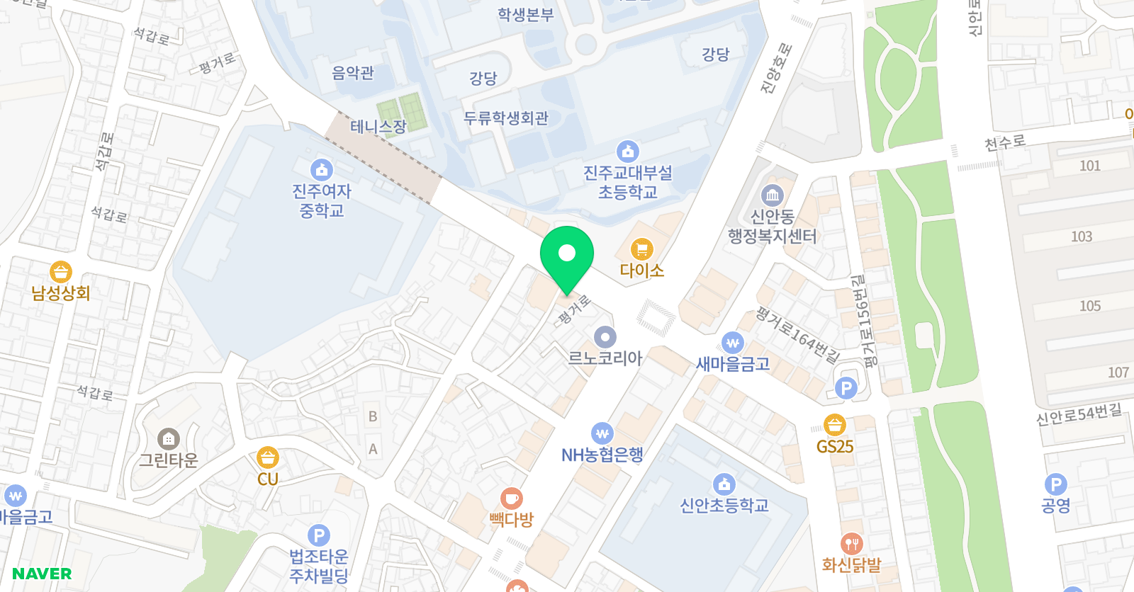 3030 영어 진주교대부설센터 위치