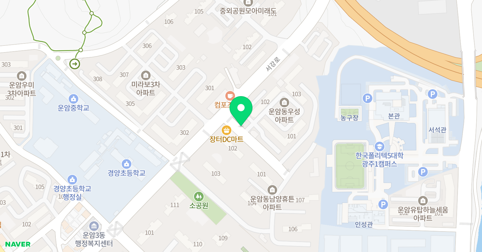 정 수학교습소 위치