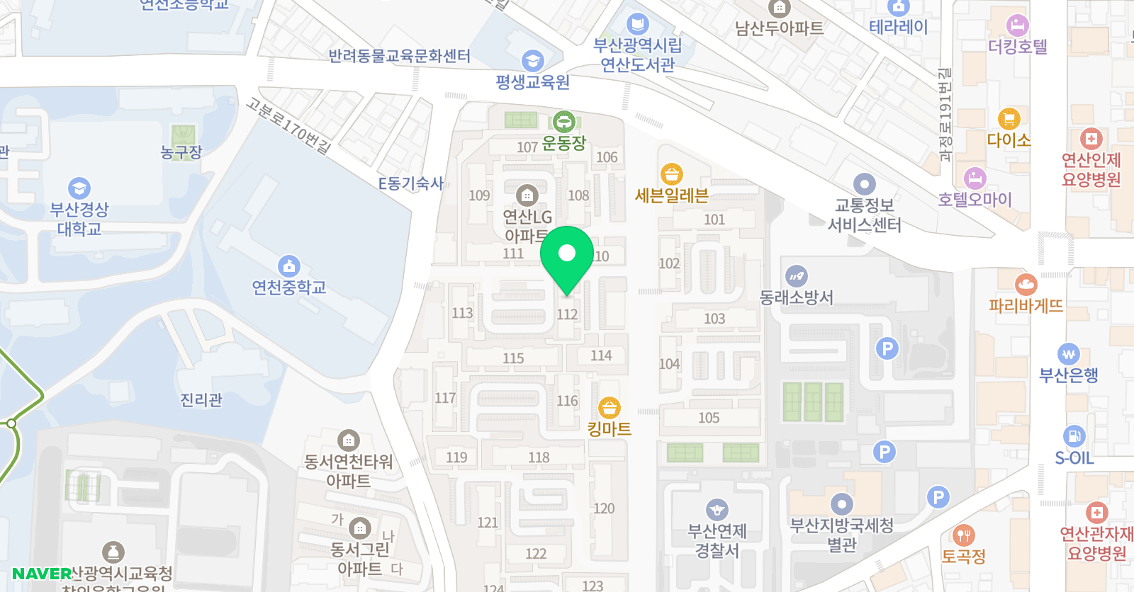 알찬 공부방 위치