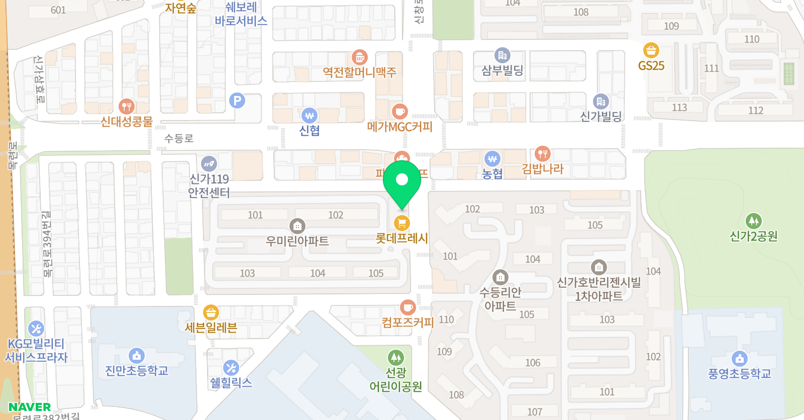 박상훈참 수학교실수학교습소 위치