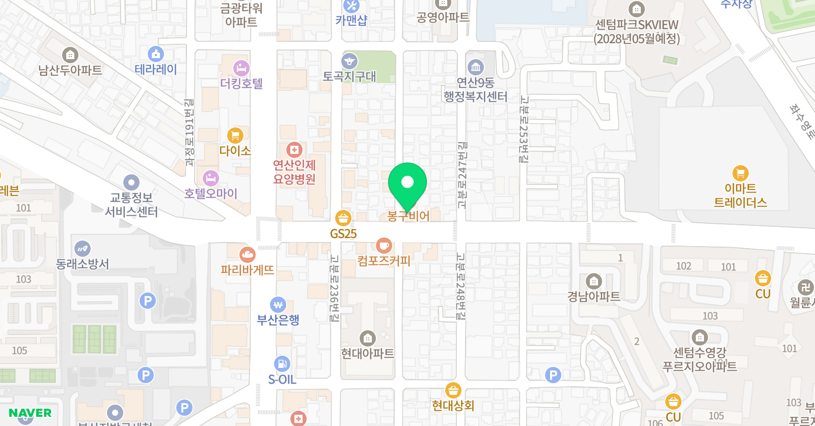 백두 태권도 위치