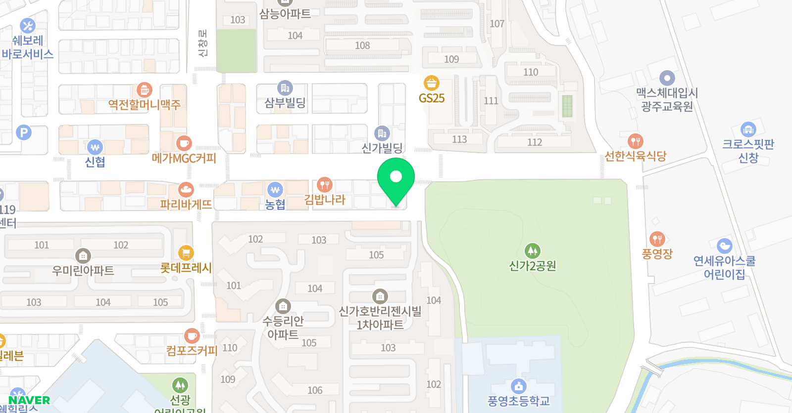 피카소의꿈 미술학원 위치