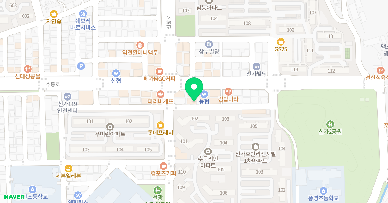 MATHTOPIA 수학전문학원 위치