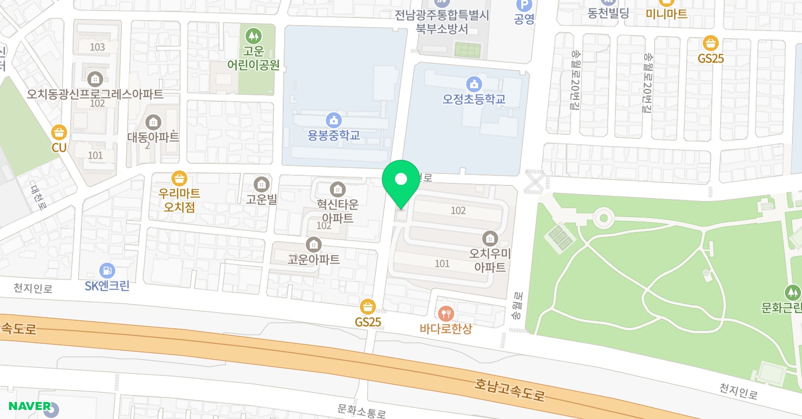 스마트해법영어 베스트교실 위치