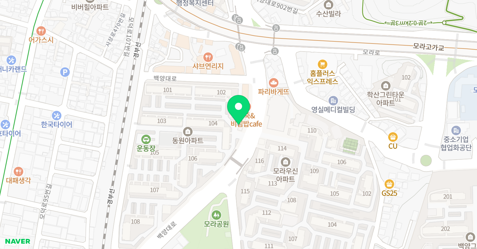 힙댄스스튜디오 위치