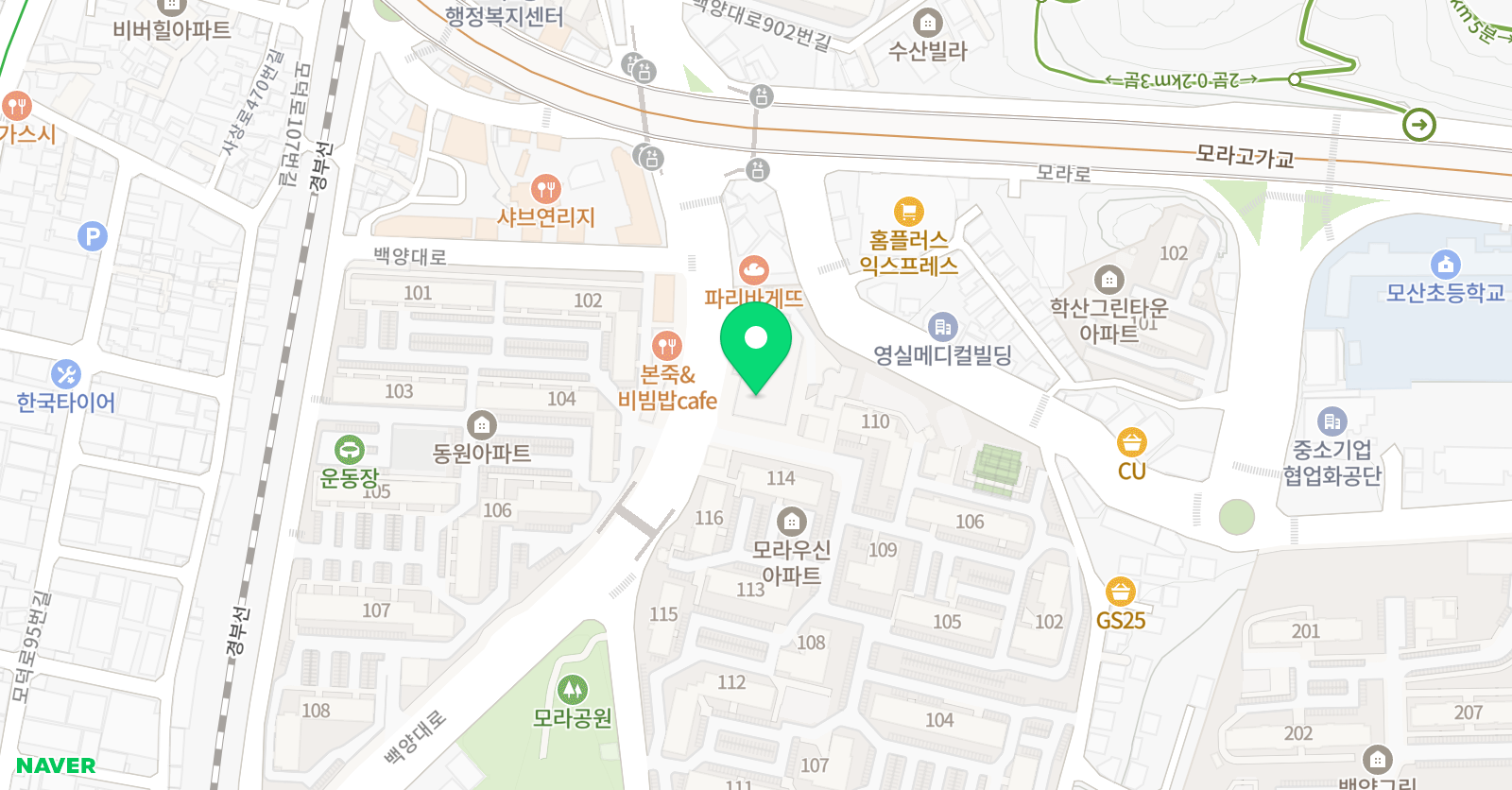 세화 영어 잉글리쉬 위치