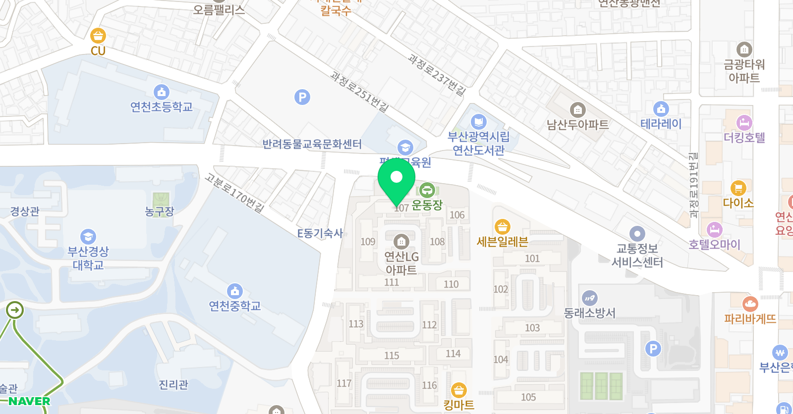 기탄 사고력교실 연산엘지1호점 위치