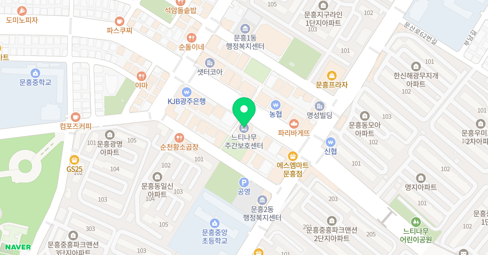 막강 수학영어전문학원 위치