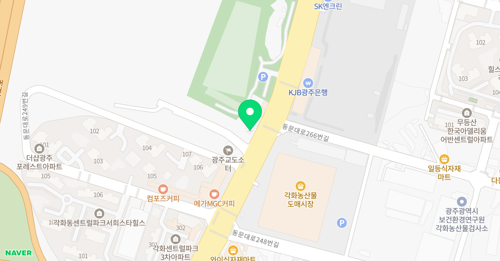 안선생 수학학원 위치