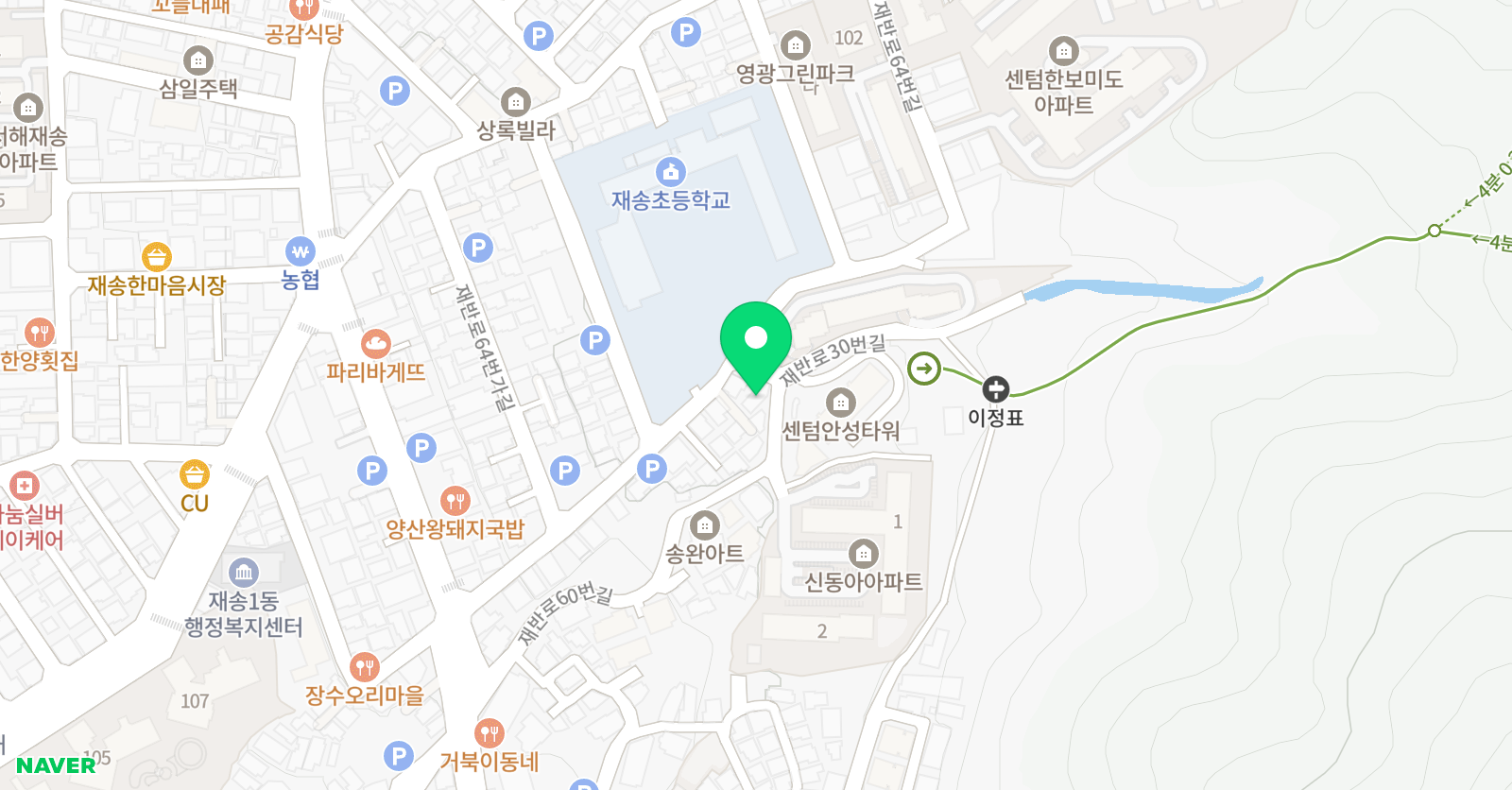 아이윈 영어학원 위치