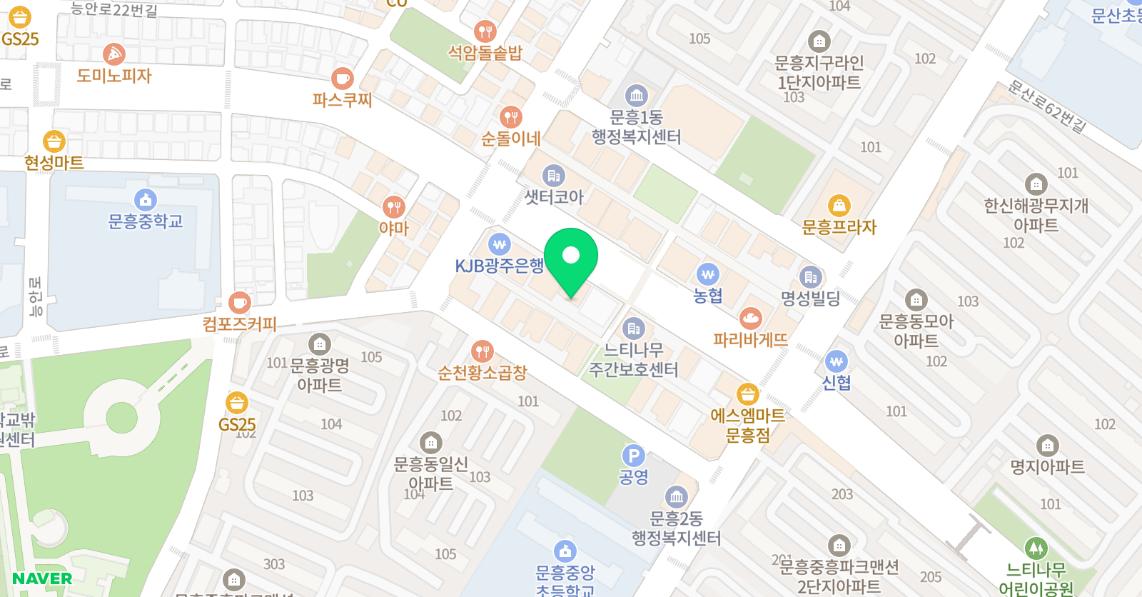 퍼스트 수학학원 위치