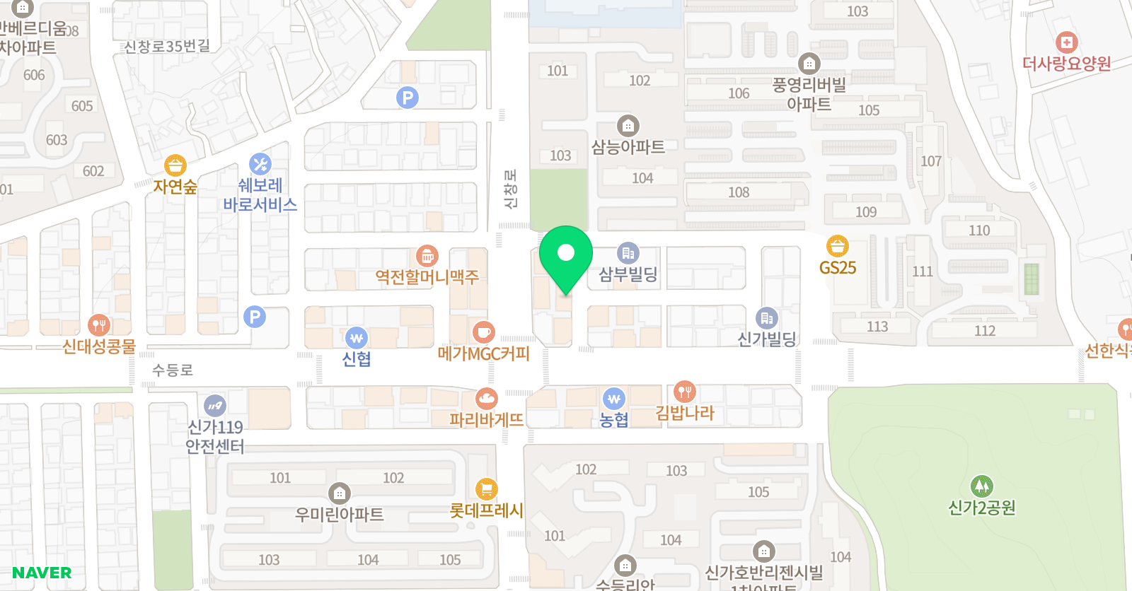챔피언스 야구교실 위치