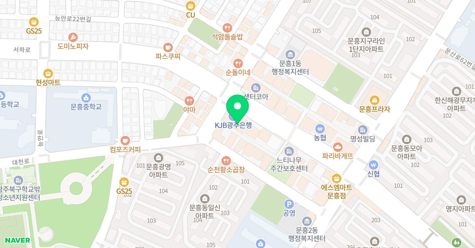 엘리트 수학과학전문학원 위치