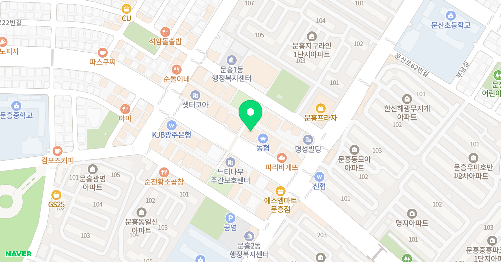 주니어랩 영어학원 위치