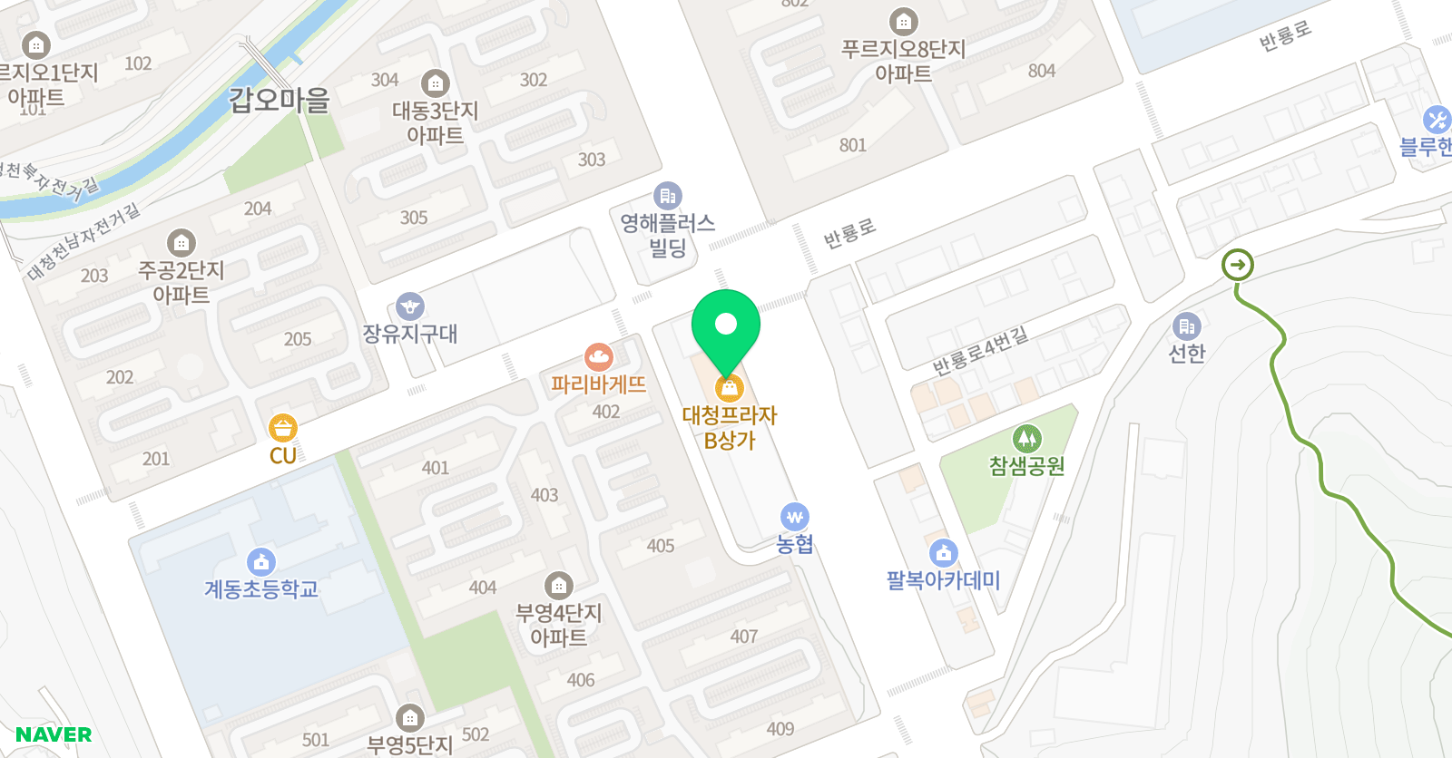 잉글리쉬무무 갑오 제1학습관 위치