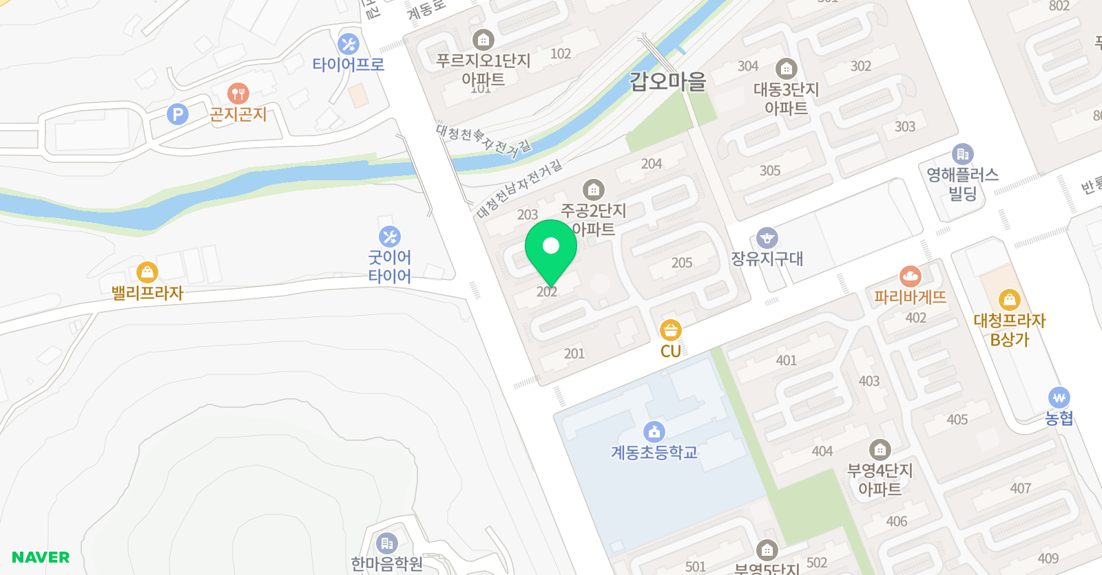 스마트해법수학 김해갑오주공점 위치