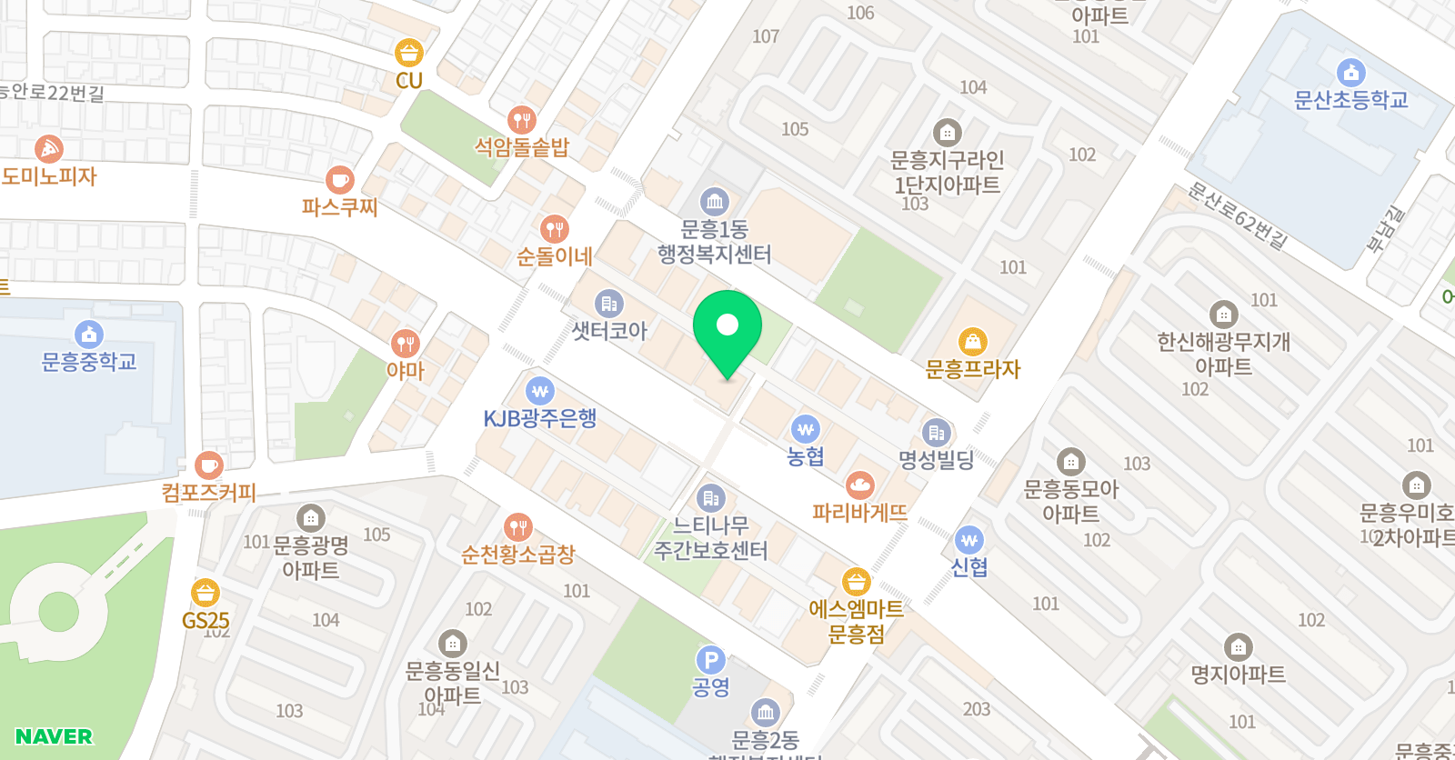 MFA 수학학원 위치