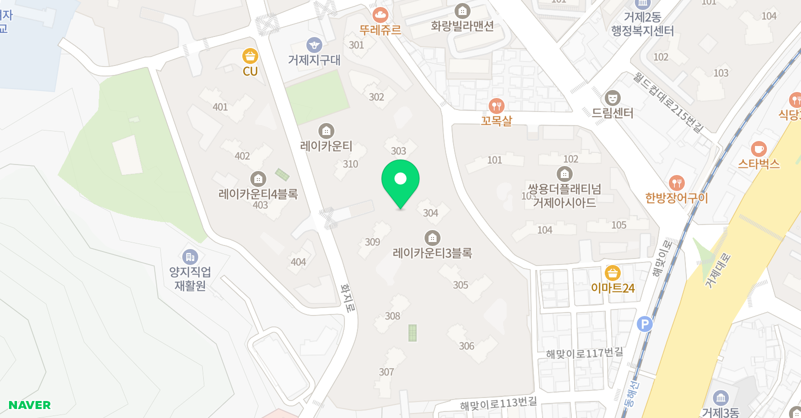 풀스텝 수학 레이카운티3단지점 위치