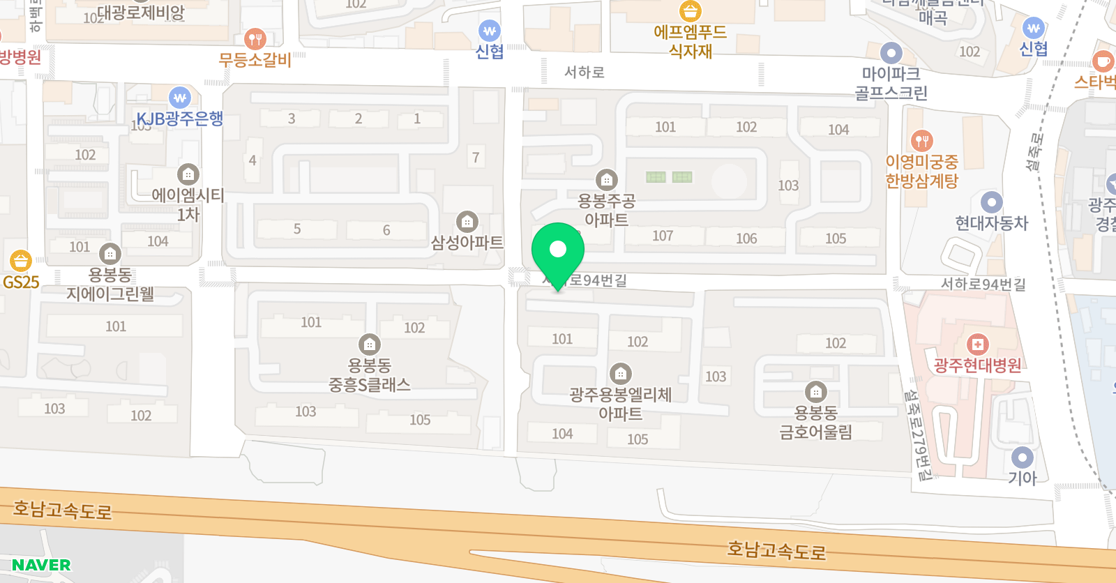 넘버원 태권도 위치