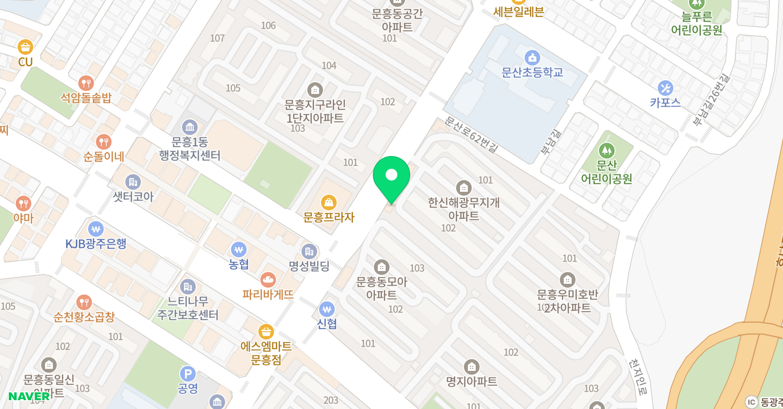 김현지 수학학원 위치
