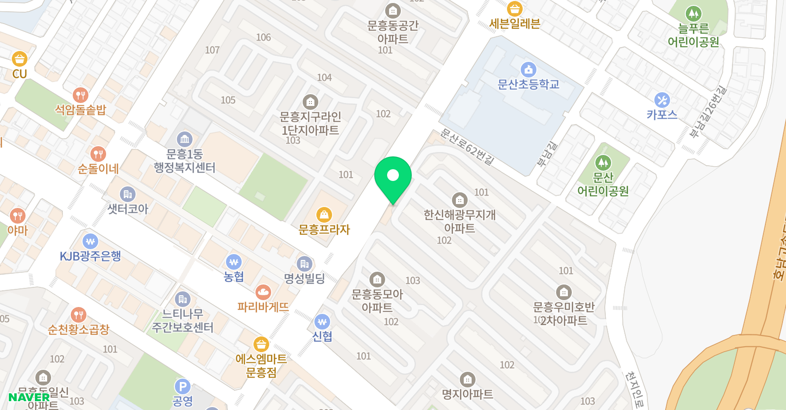베스트 아쿠아 수영장 위치