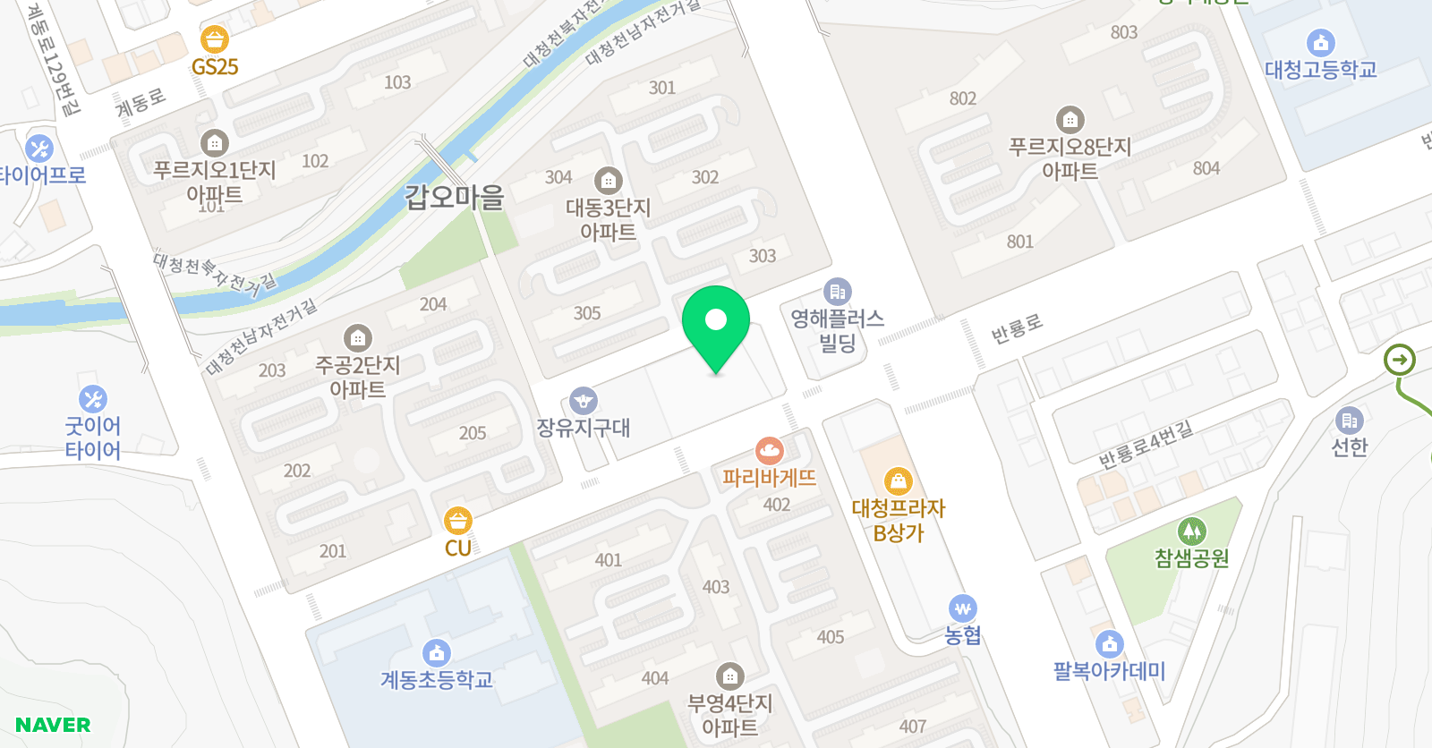 오르세아트 미술학원 위치