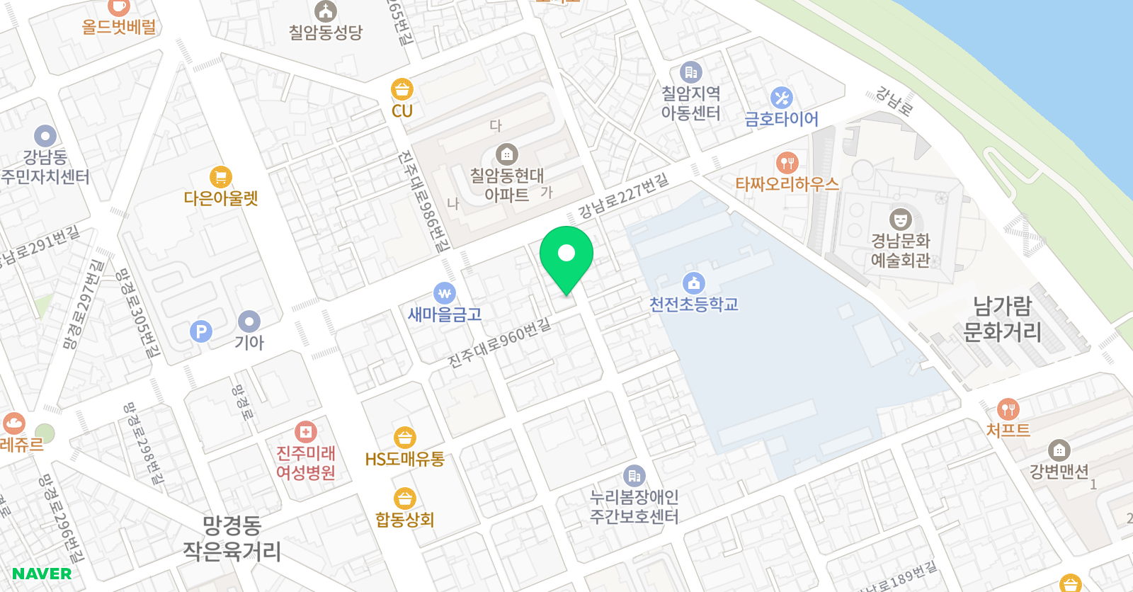 장은미 피아노학원 위치