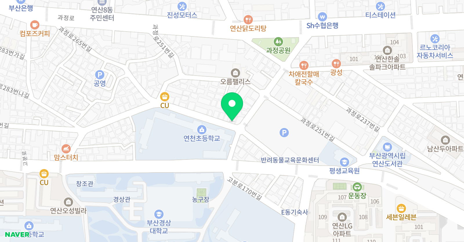 더배움의공부방 위치