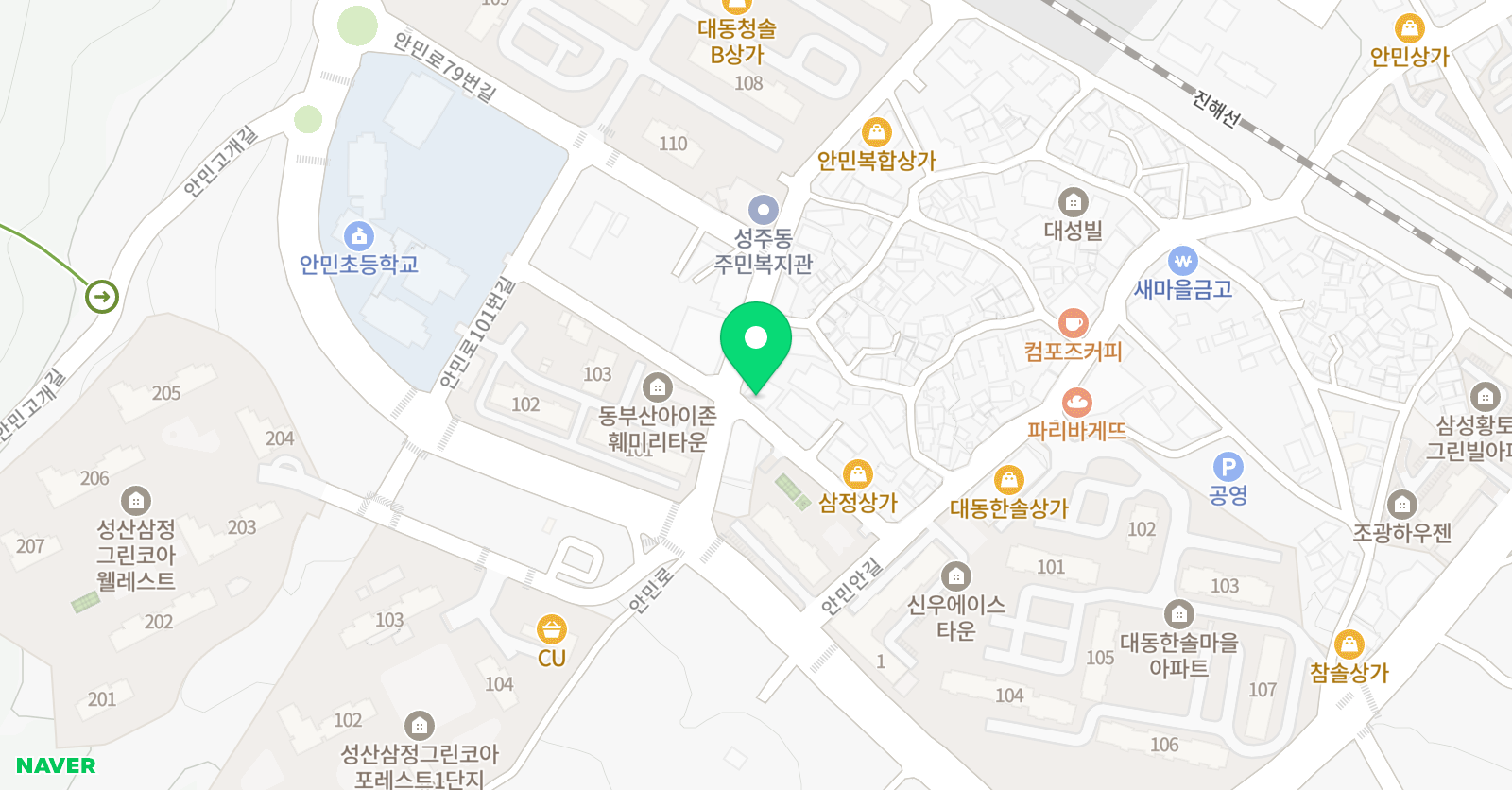칸 어학원 위치