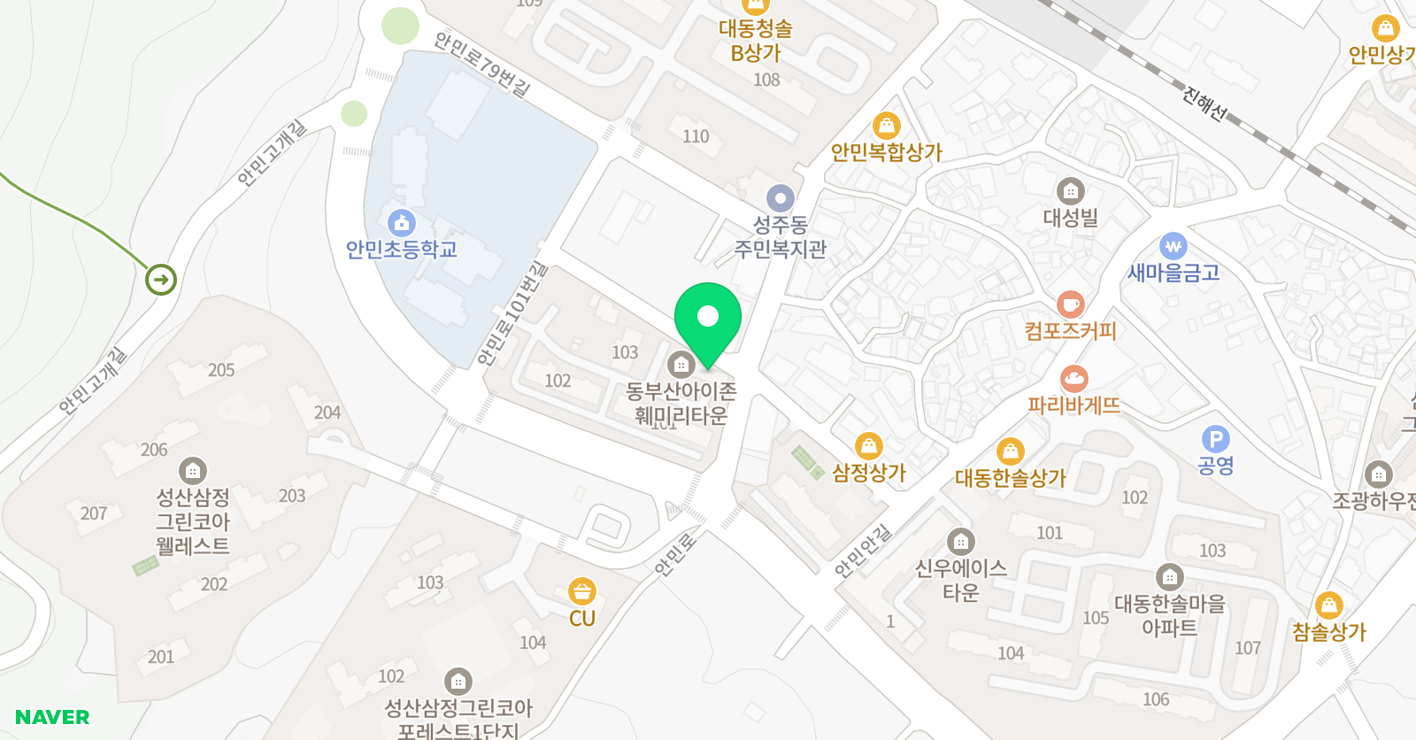 최강 태권스쿨 위치