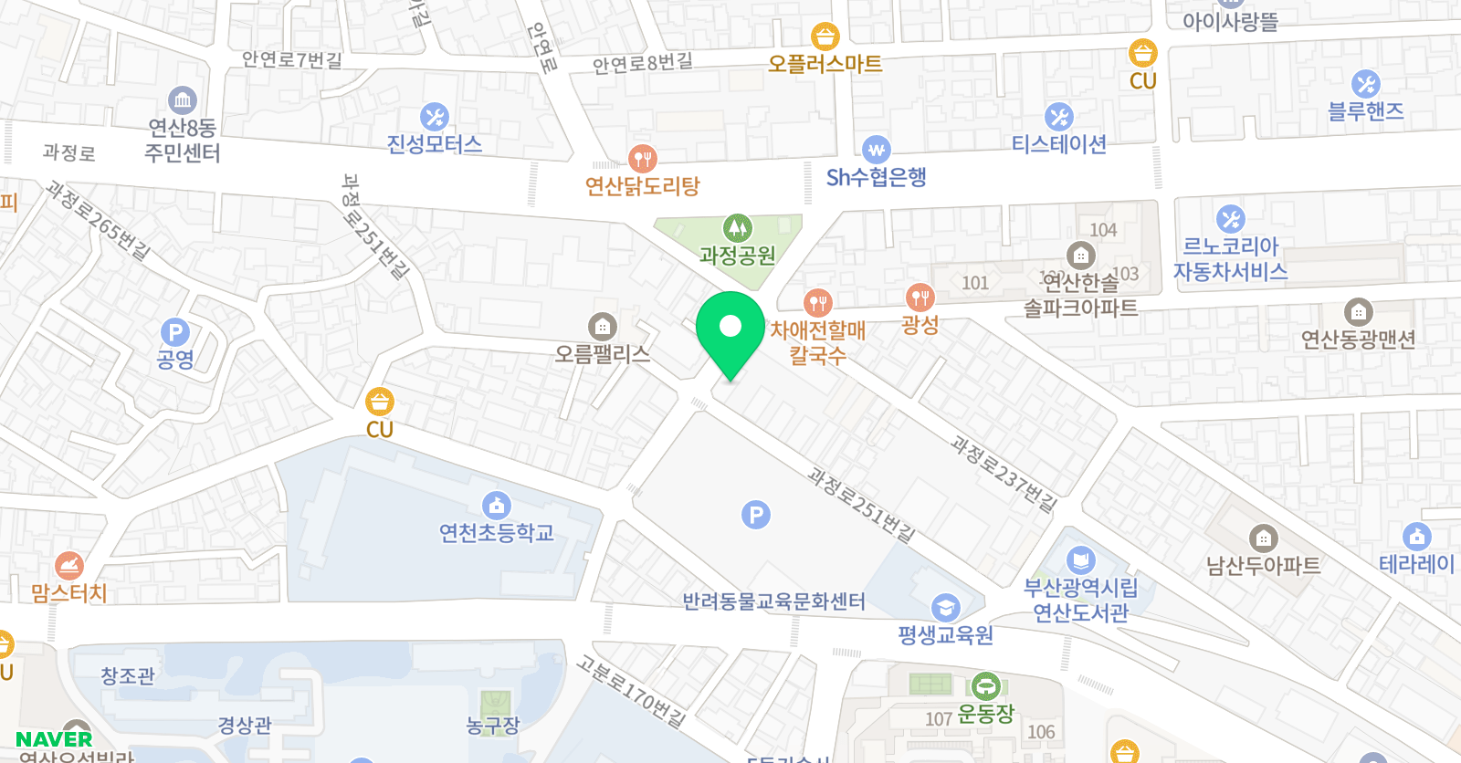 대운 국어논술 위치