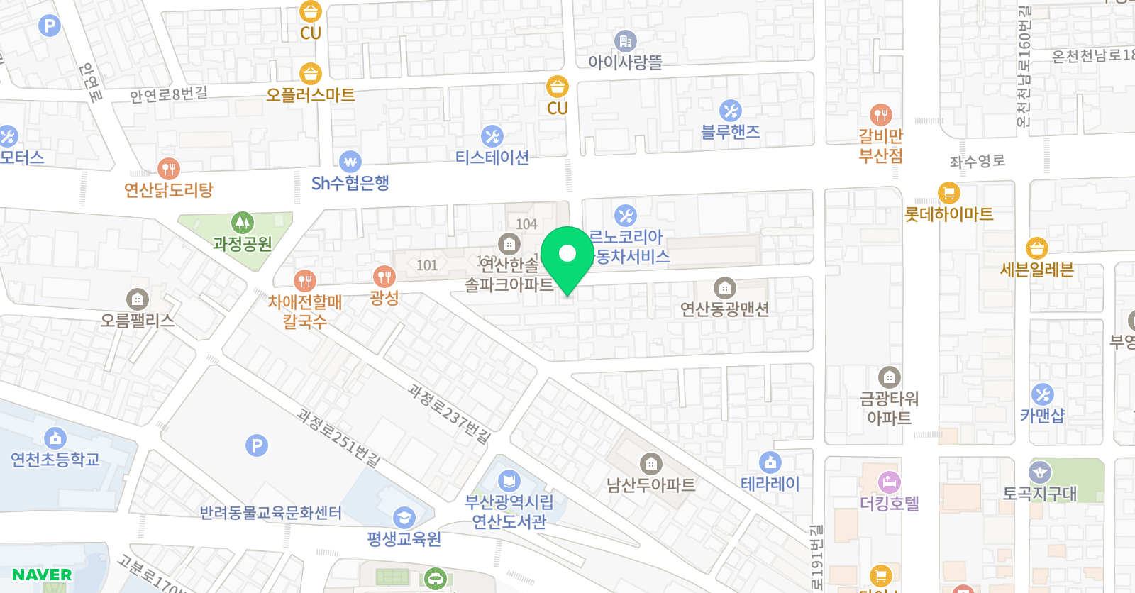 루틴 수학교습소 위치
