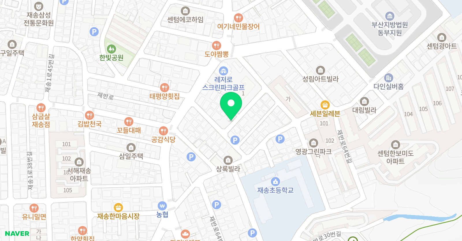 브레인 수학교습소 위치