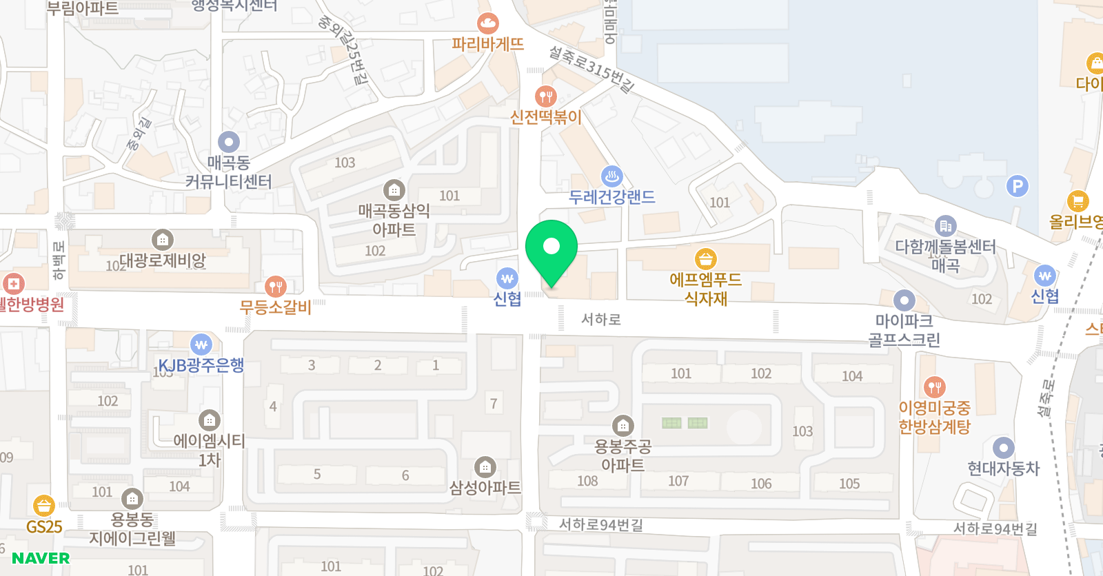 김동신 수학도둑 학원 위치