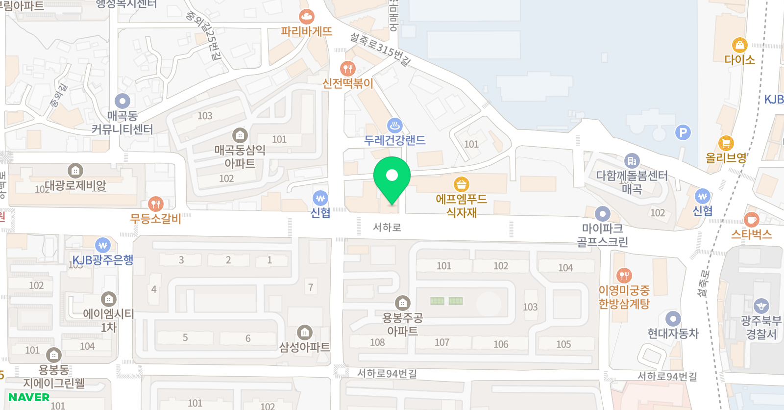오쌤 수학전문학원 위치