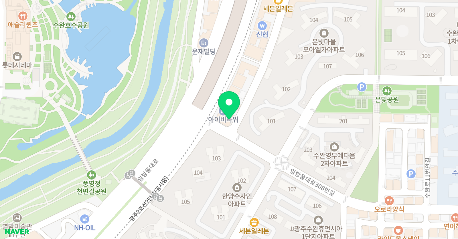 올바른 수학학원 위치