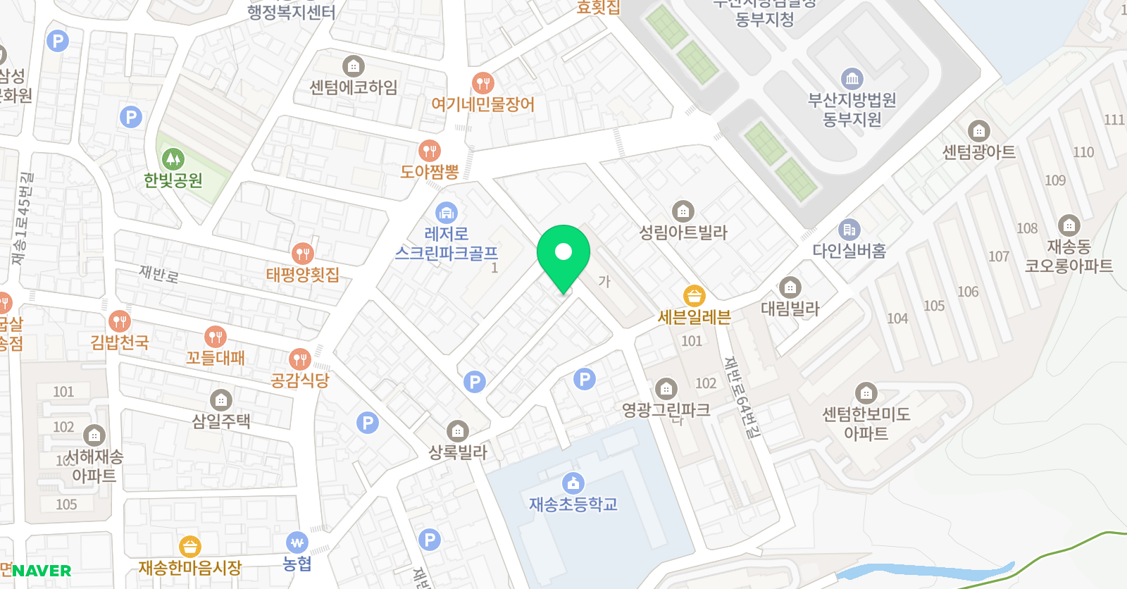 루디아 피아노학원 위치