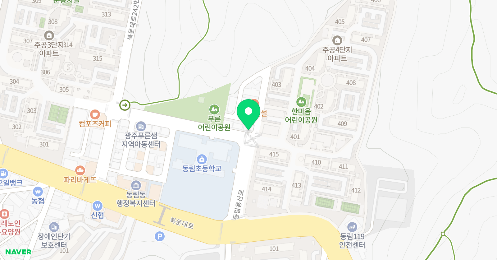 스마트해법 영어 동림교습소 위치