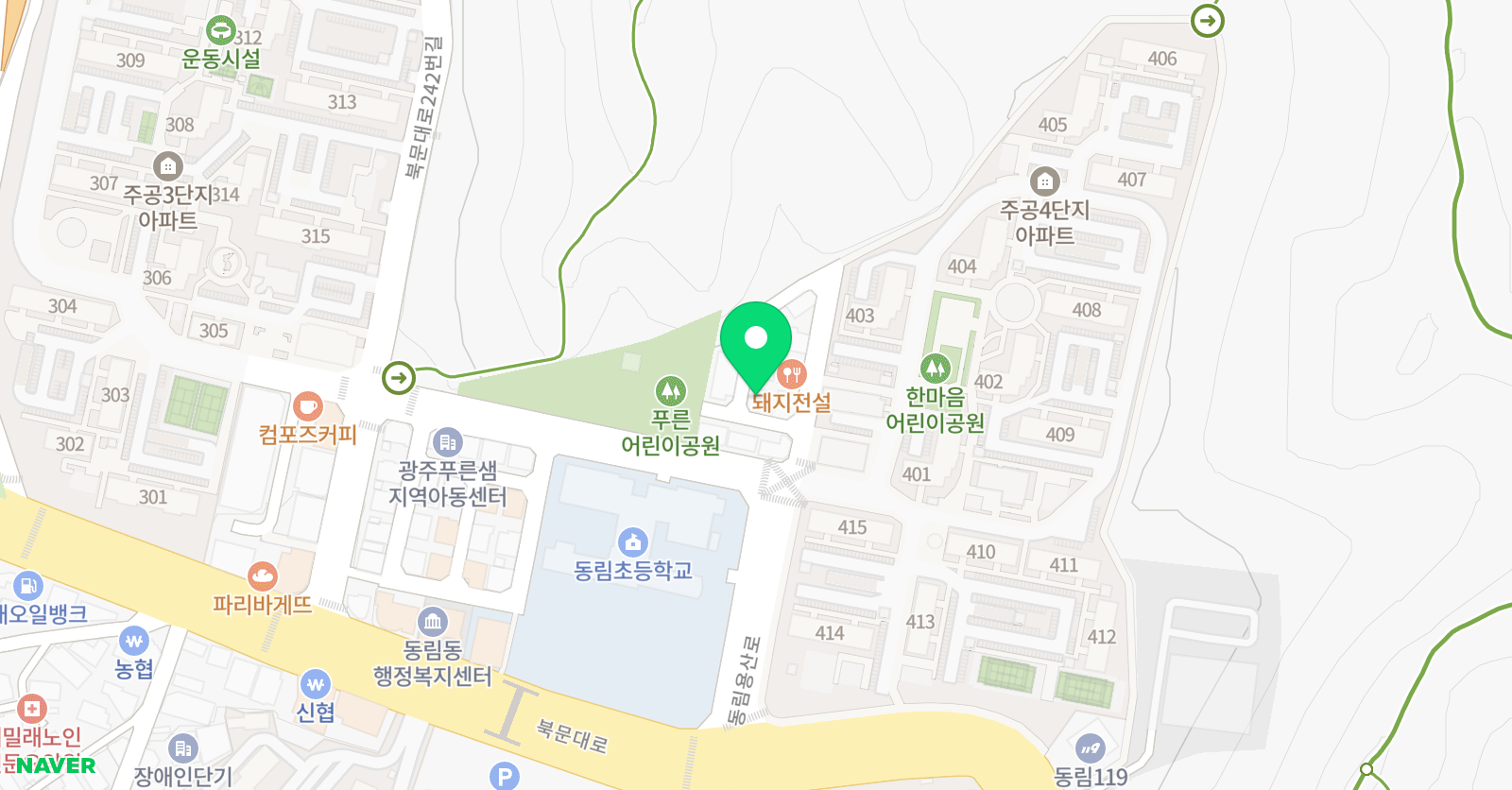 누리봄 인문교육 코칭센터 2호점 위치