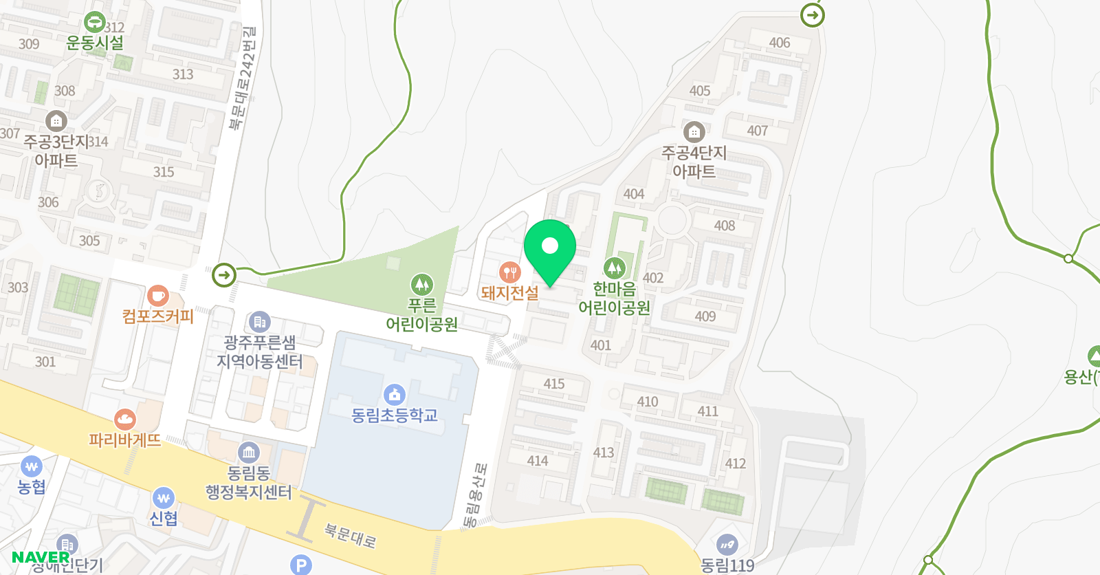아이스크림홈런 수학교습소 위치