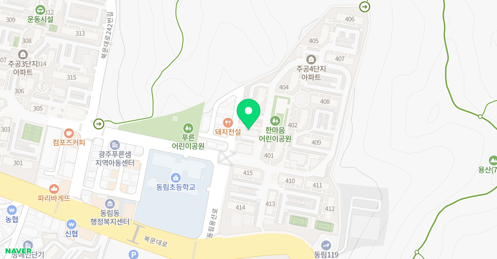 해법 수학 동림점 위치