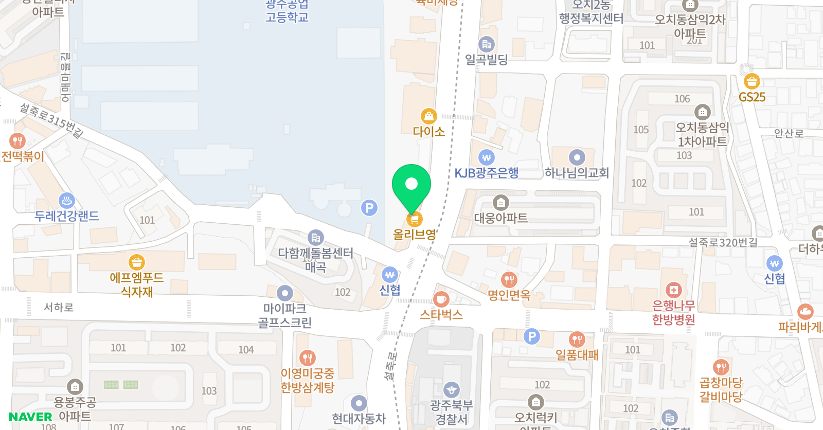 씨앤씨아이 미술학원 본원 위치