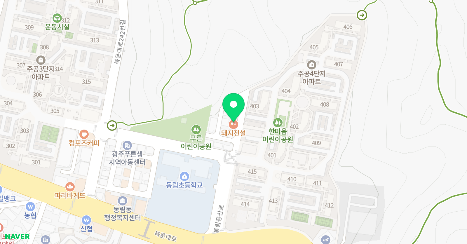 하늘소리 음악학원 위치