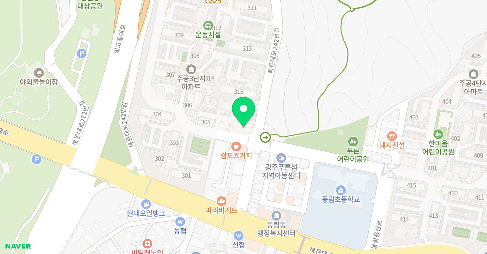 에이플러스 수학 위치